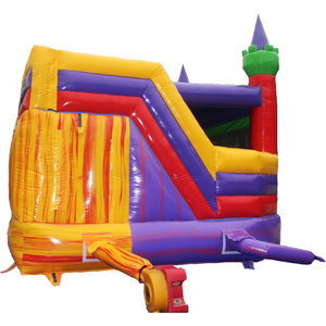 marble-castle-water-slide-bounce-house-combo-with-blower